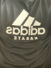 adidas短袖男户外休闲透气运动服健身运动速干T恤 黑/白（空手道） M  实拍图