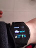 贝吉塔（KOSSKOMI） 智能手表男女中学生运动电子表防水多功能跑步计步心率血压检测 彩屏黑色（心率血压+来电提醒） 实拍图