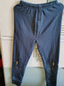 顶瓜瓜儿童保暖裤男童秋裤加绒加厚内穿加绒线裤彩棉拉绒 6A01深蓝120 实拍图