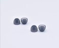 hiinears 适用SONY索尼MDR-EX750BT耳塞套耳套WI-1000X硅胶套H700耳帽 【透灰色中号2对】 实拍图