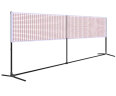 阿姆斯AMUSI羽毛球网架 便携式移动羽毛球架/网柱 5.1米标准单打 含球网 晒单实拍图