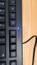 CHERRY樱桃 DC2000 键鼠套装 键盘鼠标 薄膜键盘 电脑键盘 有线键鼠套装 商务办公 超薄即插即用 黑色 实拍图