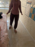 朵梵蓮（Duofanlian）晨跑步运动套装春夏季户外健身房瑜伽服女套装速干衣宽松健身服女 1紫色外套+K12紫色长裤 L 110-120斤 实拍图