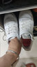 特步（XTEP）儿童童鞋男女童小白鞋儿童运动板鞋百搭时尚休闲学生板鞋 帆白/烟雾灰 33 码 实拍图