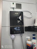 长虹（CHANGHONG）电热水器 即热式变频恒温家用卫生间加热器小厨宝速热免储水洗澡器小型淋浴加热宝洗澡机变频省电 【钢琴漆黑】6000W配件礼包+升级铸铝加热 实拍图