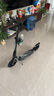 KFwind Scooter 青少年滑板车8岁以上双减震两二轮折叠单脚踏成人代步车 顶配四代 黑色（双减 碟刹） 实拍图