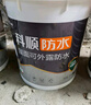 科顺（CKS）可外露屋顶防水涂料防水补漏外墙楼顶裂缝抗裂防渗房顶堵漏王20kg 实拍图