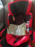 艾星 儿童汽车安全座椅加强防护宝宝安全座椅ISOFIX  9个月-12岁 红色 实拍图