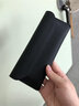 简美适用于三星z Flip手机壳真皮套钱包款w20保护套w20手机套折叠屏全包防摔高档商务男女便捷软 w20/Fold/ZFold2通用信封真皮套-黑色 实拍图