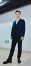 浅咫整套西服西装套装男商务绅士新郎结婚礼服职业正装马甲西裤外套 深蓝(西装+西裤+马甲) XL(120-135斤) 实拍图