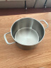 Momscook 304汤锅不锈钢复底 大汤锅 电磁炉通用加厚高深汤锅 MT2212-汤锅 22cm 实拍图