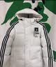 阿迪达斯（adidas）女装棉服 2026春季新款NYR LT PAD JKT 新中式保暖运动休闲棉服 KH2664/汉玉白/金色 M 实拍图