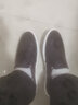 七匹狼男鞋男士休闲皮鞋秋季真皮透气懒人鞋潮流小白鞋户外运动休闲鞋子 黑色9429 38 实拍图