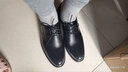 奥康男鞋春秋季男士商务正装皮鞋男牛皮透气休闲工作通勤皮鞋低帮单鞋 黑色 41 (255mm) 实拍图