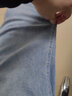 真维斯（Jeanswest）美式高街春秋季复古牛仔裤男百搭衣服男裤宽松直筒微喇长裤子男 怀旧蓝 XL 实拍图