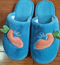 LA CHAPELLE HOMME亲子儿童可爱卡通保暖防滑软底男女棉拖鞋 2302 蓝色 24-25 实拍图