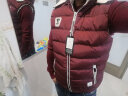 先気 棉马甲男保暖背心 春秋季情侣款休闲运动马甲男士无袖工装坎肩 红色 XL 推荐170-178/130斤以下 实拍图