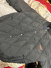 广马 棒球服男冬季美式复古菱形格棉服冬季潮牌棉衣外套棒球情侣棉服 深灰色（菱形格棒球服）666 L建议120-140斤 实拍图