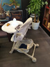 cam IL MONDO DEL BAMBINO意大利制造 进口儿童餐椅多功能婴儿高脚宝宝餐桌可折叠可当睡篮 【0-3岁】星空熊/2400-COL261 实拍图