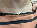helas赫拉新品莫奈花园系列18K金贝母钻石蝴蝶项链 18K金 黄金色 45cm 晒单实拍图
