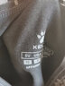 卡尔美（KELME）儿童紧身裤高弹透气健身裤篮球打底裤秋冬保暖加绒长裤 黑色加绒厚【3006款】 140 CM 实拍图