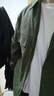 顶峰保罗（Dingfengbaoluo）夹克男士秋冬季休闲百搭翻领宽松潮流工装复古外套2303森林绿L 实拍图