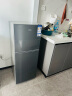 奥克斯（AUX）双门小型电冰箱 冷藏冷冻 家用出租房宿舍必备 节能低噪中小型电冰箱 一级能效-70升星河灰 【省电轻音】 晒单实拍图