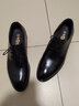 金利来（Goldlion）男鞋2026款男士轻底商务正装鞋皮鞋男系带软皮休闲鞋婚鞋圆头 黑色光面571720231ADX 39 实拍图