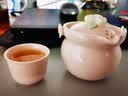 一品仟堂 旅行茶具套装便携式女士精致功夫茶具快客杯户外陶瓷茶杯粉色壶 粉色茉莉花旅行茶具（带便携包） 实拍图