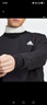 adidas休闲加厚毛圈连帽卫衣套头衫男女阿迪达斯官方轻运动 黑色 XS 实拍图