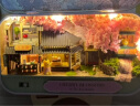 我の屋DIY小屋盒子剧场樱花之境粉色少女玩具手工制作六一儿童节礼物女 实拍图