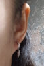乐卡利 锥形星星耳环欧美风十字长耳钉个性简约风中性情侣耳圈男女耳饰 不对称锥形耳环【一对装】 晒单实拍图