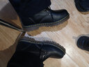 Dickies马丁靴男靴2025秋冬百搭靴子男高帮黑色皮靴英伦短靴加绒工装鞋子 黑色S28（男款加绒） 39 【偏大一码，适合运动鞋40】 实拍图