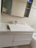 九牧（JOMOO）大尺寸浴室柜卫生间洗漱洗脸洗手盆组合套装柜100cm A2704-127Y-1 实拍图
