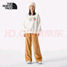 The North Face北面休闲裤女户外舒适灯芯绒阔腿长裤81S9 卡其色/I0J 6 实拍图