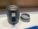 乐扣乐扣（LOCK&LOCK）手持保温杯男女士马克杯便携咖啡杯办公室水杯304不锈钢茶杯 深空灰370ml 实拍图