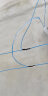 飞雕（FEIDIAO）电线电缆 BV2.5平方 国标家用铜芯电线单芯单股铜线50米 蓝色零线 实拍图