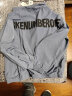 鸿星尔克运动外套男春季运动休闲训练外套卫衣针织风衣男夹克 米粝紫 XL 晒单实拍图