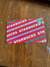 星巴克Starbucks 圣诞品牌斜纹星礼卡实体储值卡 男女送礼礼品卡 300面值 实拍图
