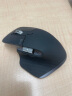 罗技（Logitech）MX Master 3S 无线蓝牙鼠标 人体工学 办公 静音鼠标 高端 石墨黑 带Logi Bolt无线接收器 实拍图