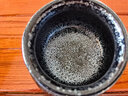 束氏建盏原矿铁胎茶盏品茗杯个人主人杯喝茶杯功夫茶杯 天眼佛肚 实拍图