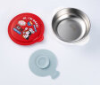 日康儿童餐具 婴儿辅食碗宝宝碗 316不锈钢吸盘碗 红色 RK-C1011-2 实拍图