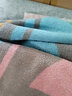 金号（KING SHORE） 纯棉毛巾全棉挂绳方巾柔软吸水情侣面巾 儿童挂绳小毛巾 红色+兰色 2条 实拍图