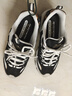 斯凯奇（Skechers）熊猫鞋黑白金休闲运动厚底增高经典复古季66666228 女款/黑色/金色/BKGD 37.5 实拍图