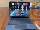 竞闪妙控键盘磁吸悬浮触点取电直连双面夹三代 ipad pro苹果平板电脑键盘Air 无线键盘M4支点壳保护套 【妙控高配款】磁吸触点充电取电黑色 iPad Pro 1/2/3/4代（11英寸） 实拍图