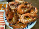 京东生鲜泰国活冻黑虎虾(特大号21/30规格)850g 17-26只/盒 海鲜水产 晒单实拍图