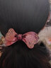 Royal sasa皇家莎莎发饰蝴蝶结发夹头饰发卡盘发横夹仿水晶顶夹弹簧夹 实拍图