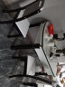 初屋 餐桌 实木岩板餐桌现代简约大理石餐桌椅组合可伸缩折叠吃饭桌子 颜色备注-1.50米-12MM-贝勒椅 一桌六椅 实拍图
