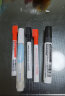 日本仲林（Nakabayashi）可擦白板笔 /白色成膜笔/无尘液体粉笔/绿板黑板可用 KMK-101W 实拍图
