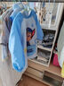 汪汪队立大功（PAW PATROL）儿童罩衣防水画画衣围裙吃饭围兜长袖幼儿园反穿衣1161蓝色S 实拍图